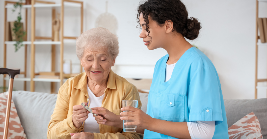 Trabajos de Cuidado de Adultos Mayores
